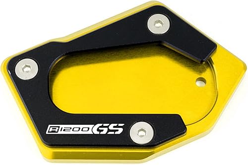 Miniatura 1 de Extension Board for BMW R1200GS LC Rallye R 1200 GS 2013 Motorbike Kickstand Sidestand Side Stand Enlarge Extension Pads Bracket Pad (Color  Gold)