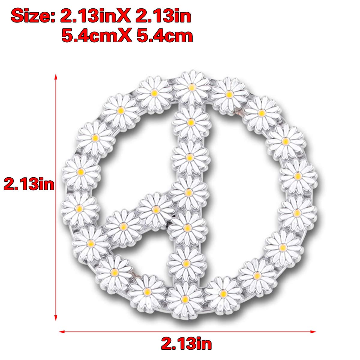 Teemous Little Daisy G-Dragon GD Badge Quan Zhilong Car Sticker 3D