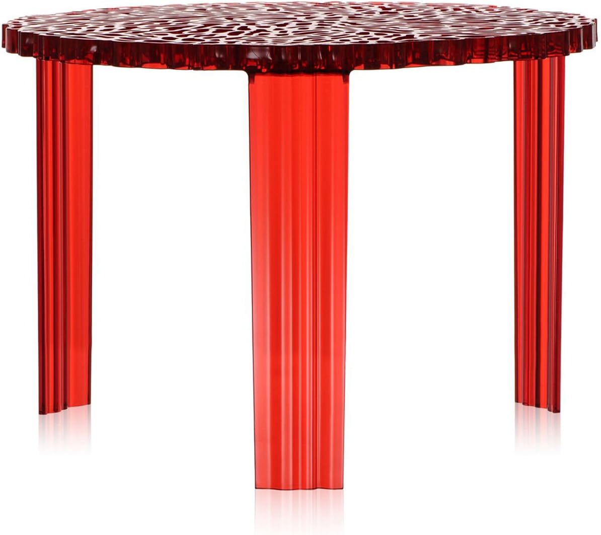 Kartell 8502/NE T-Table by Patricia Urquiola, Pack of 1, Matte Black