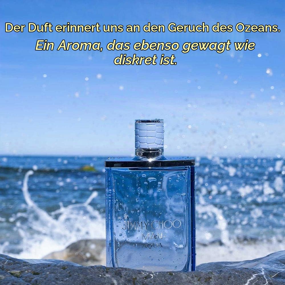 Jimmy Choo Man Aqua EdT, Linie: Man Aqua, Eau de Toilette für Herren, Inhalt: 30ml