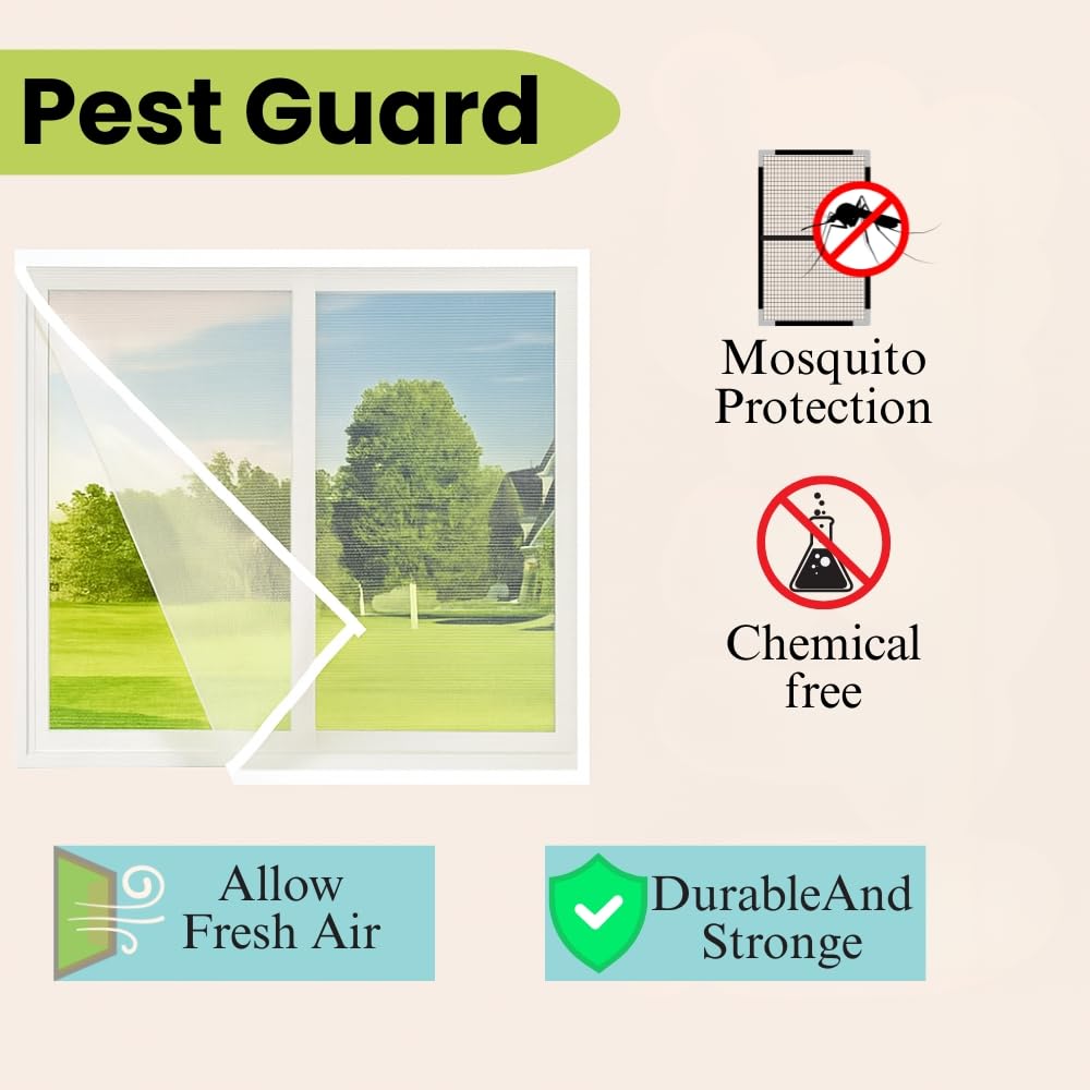 Premium Window Net - Mosquito Protection -2