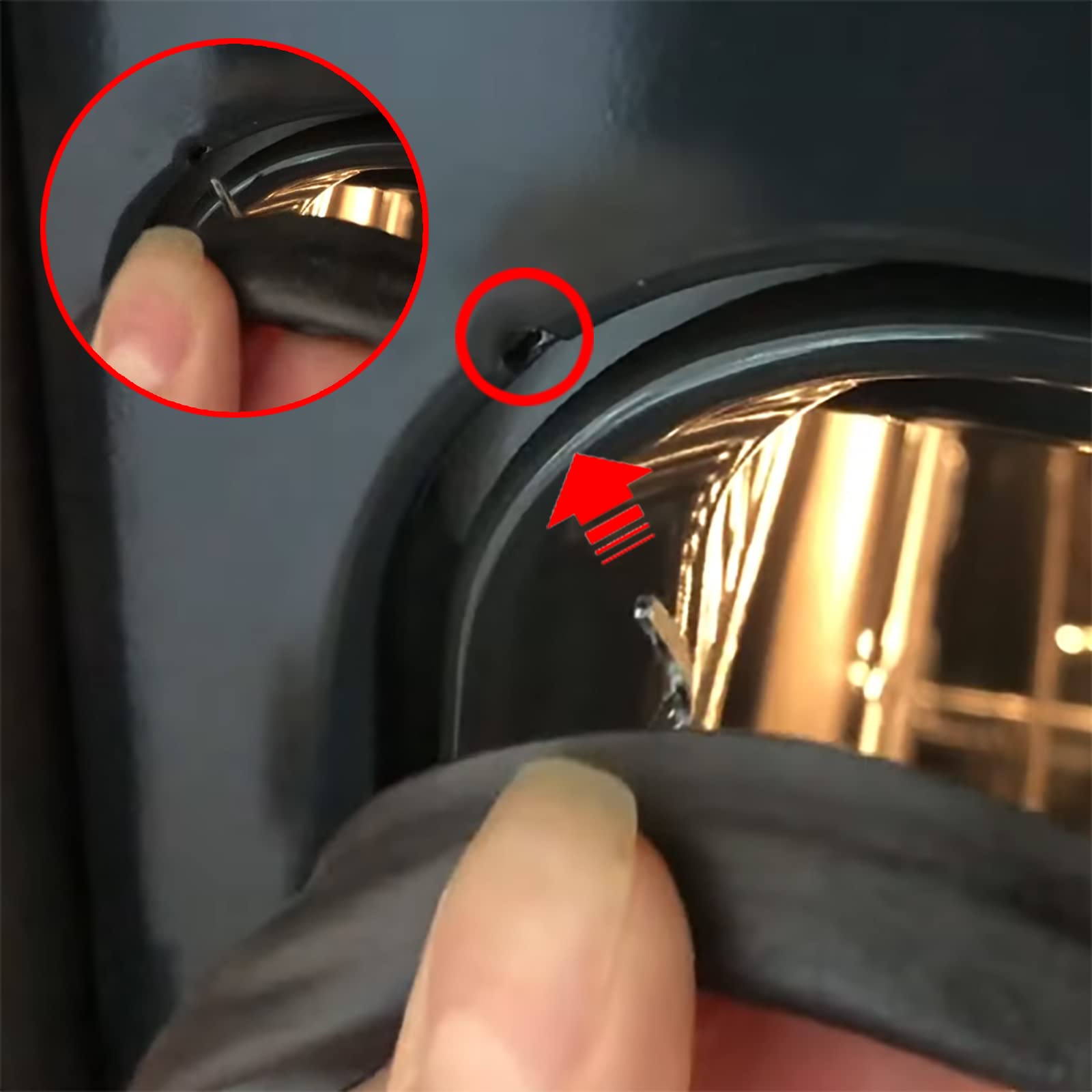 SPARES2GO Guarnizione di Tenuta per Porta Principale compatibile con Smeg compatibile con John Lewis Forno (60 cm, 4 Lati)
