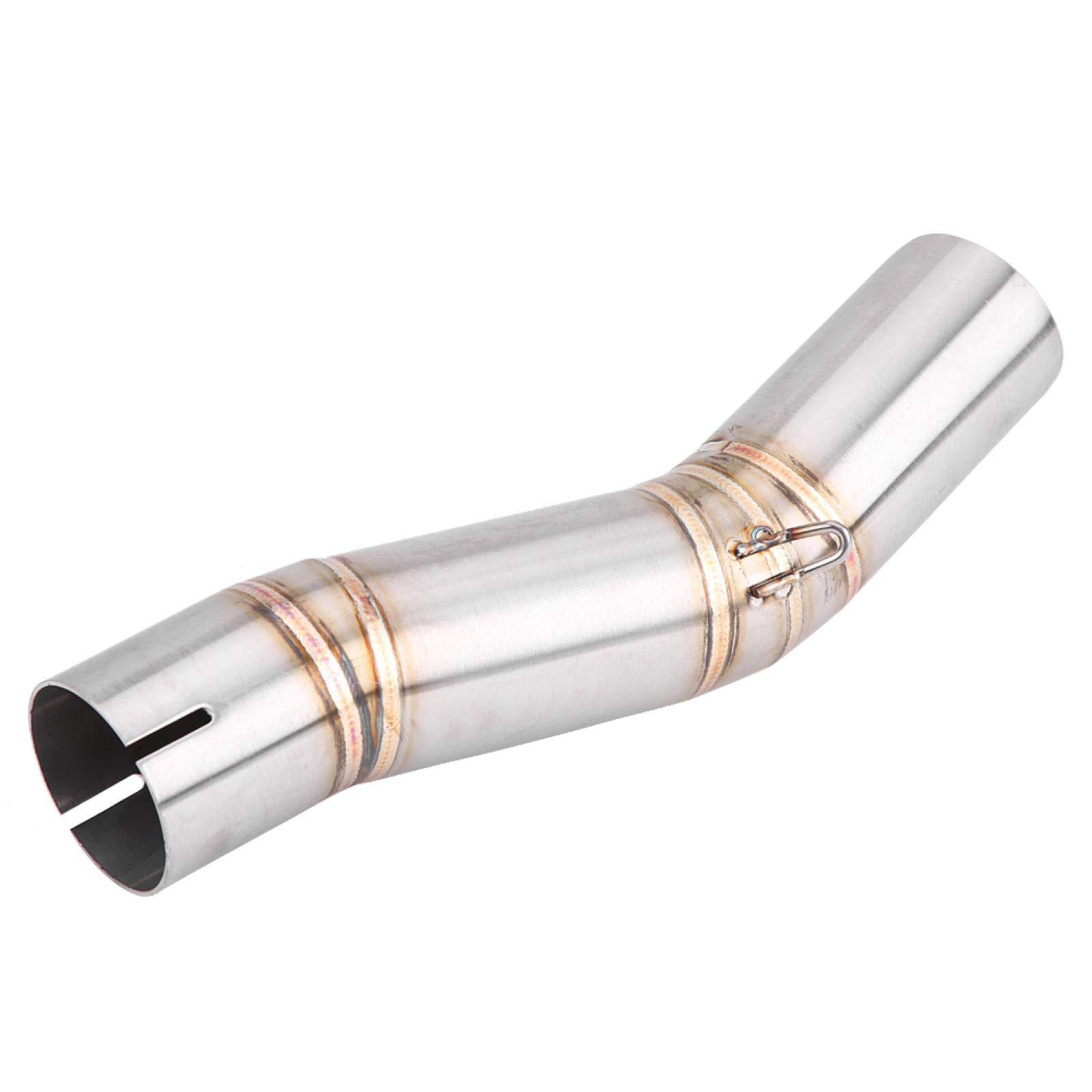 Tubo medio de escape de 51 mm Sistema de escape completo de la motocicleta Conexión de tubo medio de ventilación Conectar para GSX- R600/GSX-R750(K7)