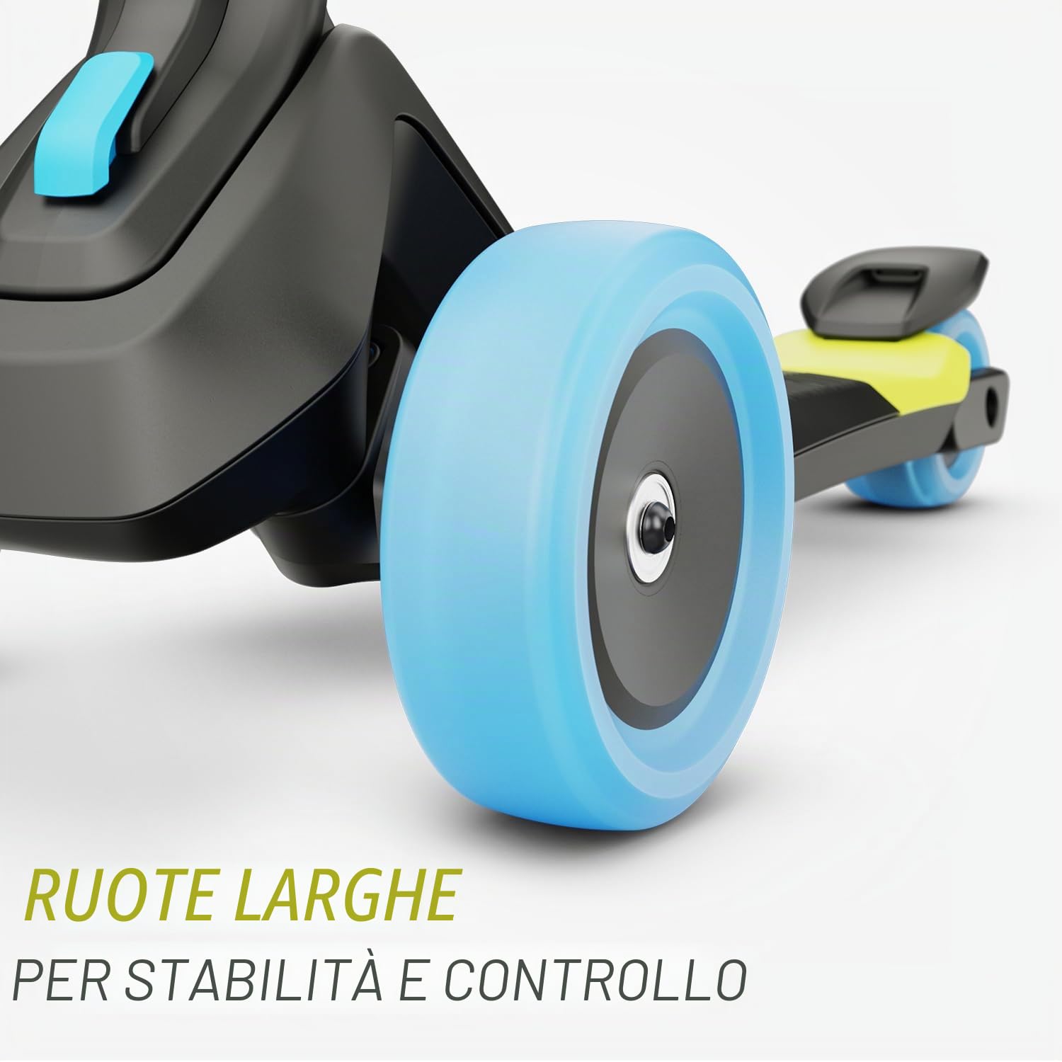 BERG Nexo - Monopattino pieghevole, colore: Lime