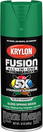 Vista 15 de Krylon Fusion All-In-One K02705007- Pintura en aerosol para uso en interiores y exteriores, transparente brillante, 12 onzas (paquete de 2)