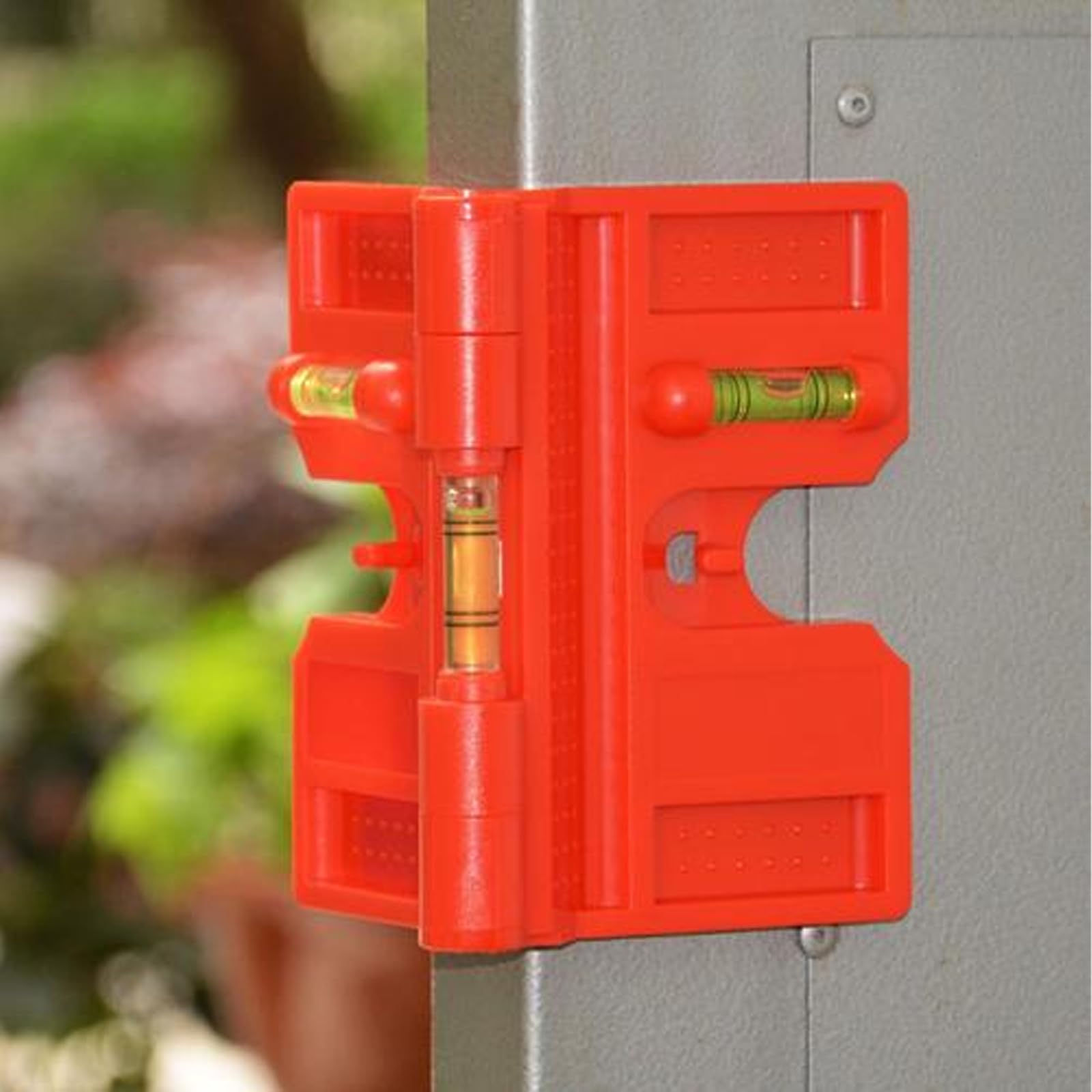 Livella a Bolla a Forma di Ala, Livella Torpedo Portatile, Pieghevole | Palo in Plastica Livello ad Angolo, Angolo Regolabile con 3 Bolle 45°/90°/180° per Edilizia, Carpenteria, Costruzione