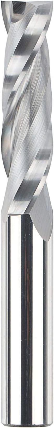 SpeTool Upcut Spiral Router Bits Extra Long (4 inch) with 1/2 Inch Shank , 1/2 Cutting Diameter Solid Carbide CNC Router Bits End Mill for Wood Mortises and Cutting Dadoes Carving