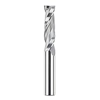 Vista 11 de SpeTool Broca de compresión de 1/2 pulgada de diámetro de corte largo CNC de carburo sólido para carpintería y grabado