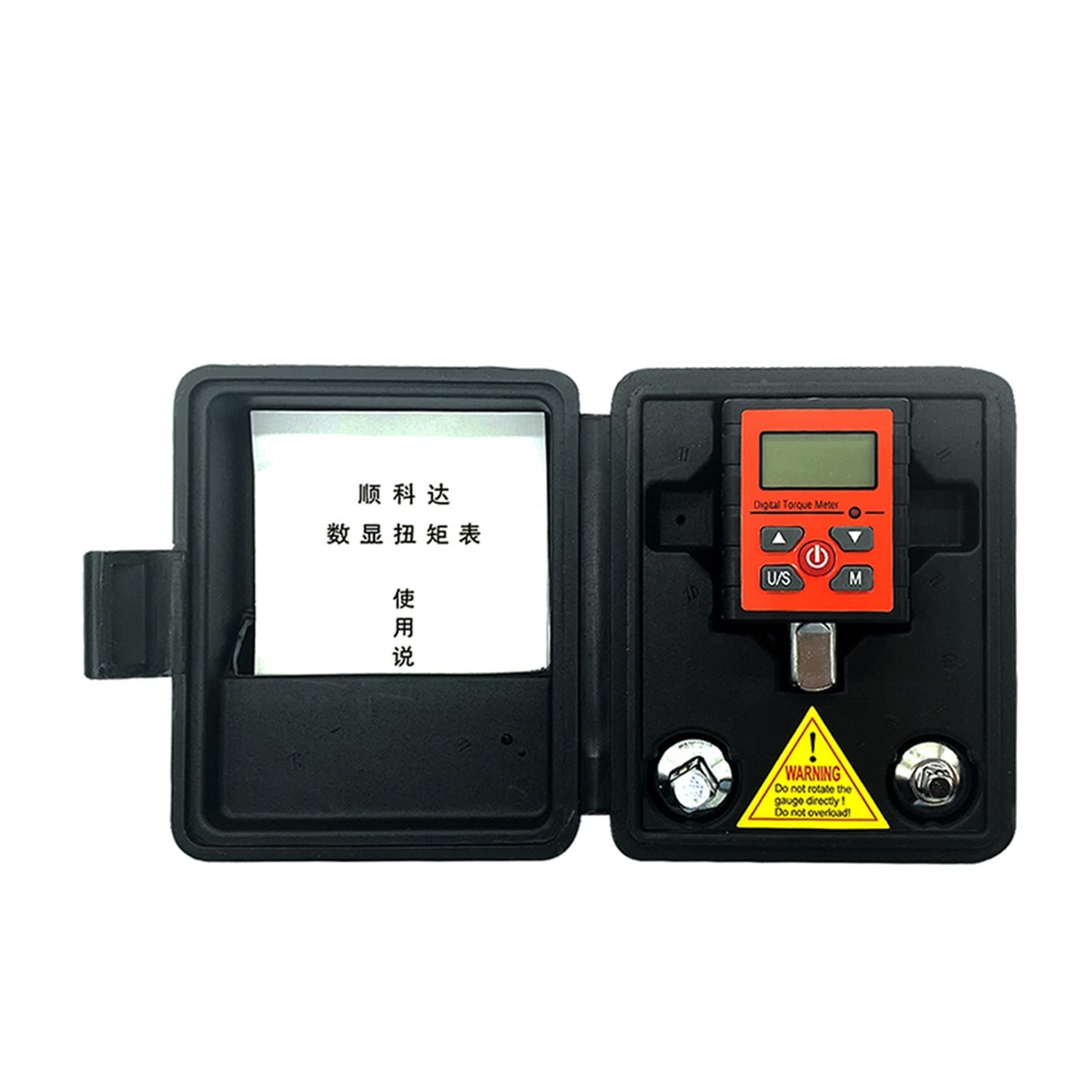 Klucze dynamometryczne Regulowany 1/2 "1/4" 3/8 "Digital Meter Meter Tester Adapter 30 135 200N.m Pomiar do napraw samochodowych, rowerowych i ogólnych (Color : Torque 3-30 N.m)