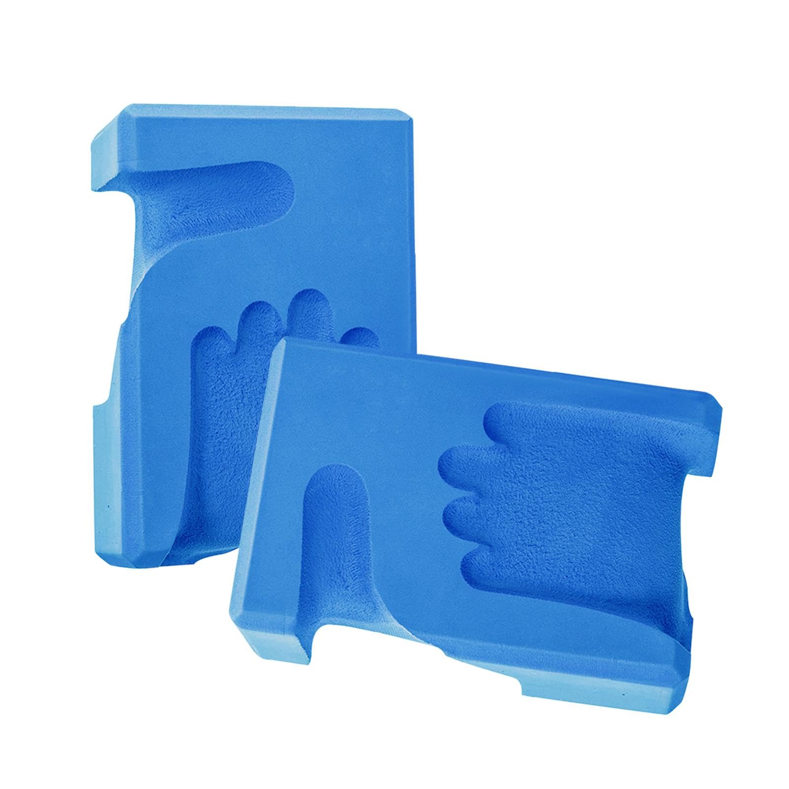MERISHOPP 2Pcs Yoga Blocks Gifts Yoga Prop for Pilates Stretching Toning Indoor Sports blue| Sports Equipment | Outdoor Sports Gear | Exercise Gear-image-38