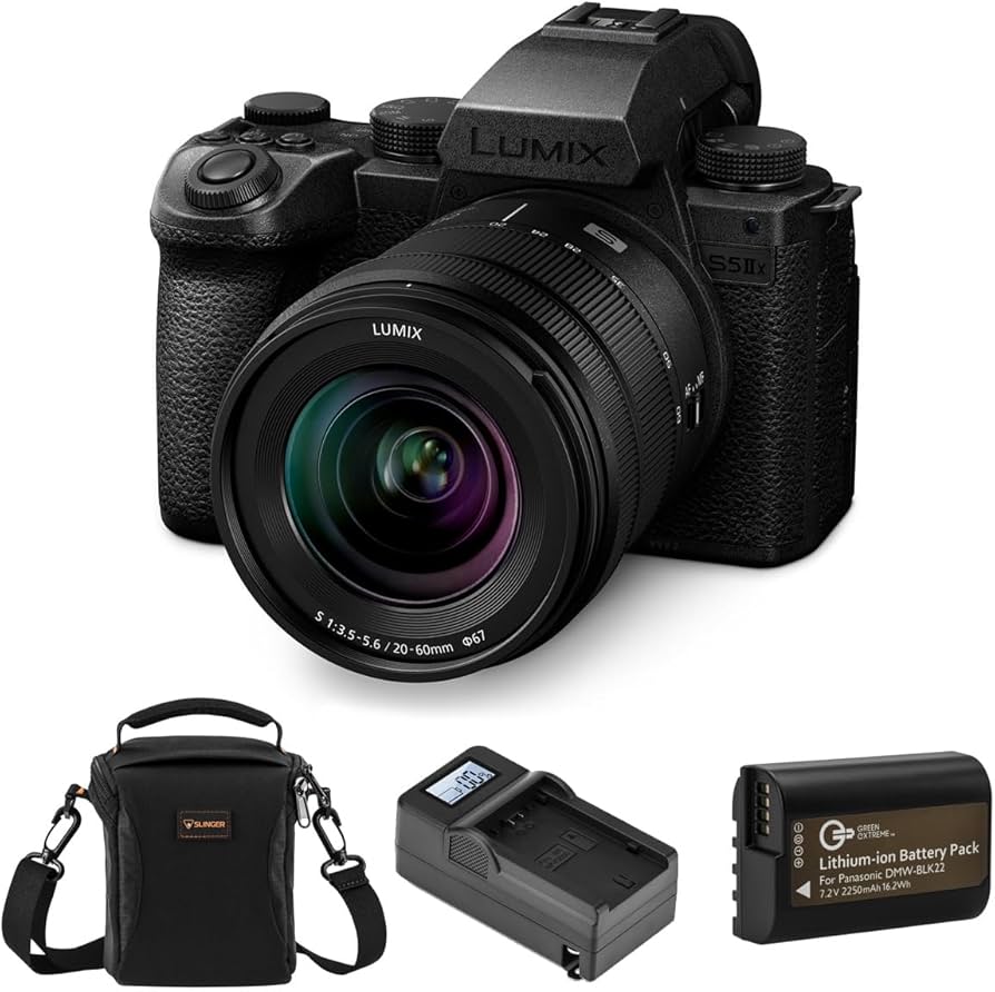 Amazon.com: Panasonic LUMIX S5IIX Mirrorless Camera with 20-60mm f