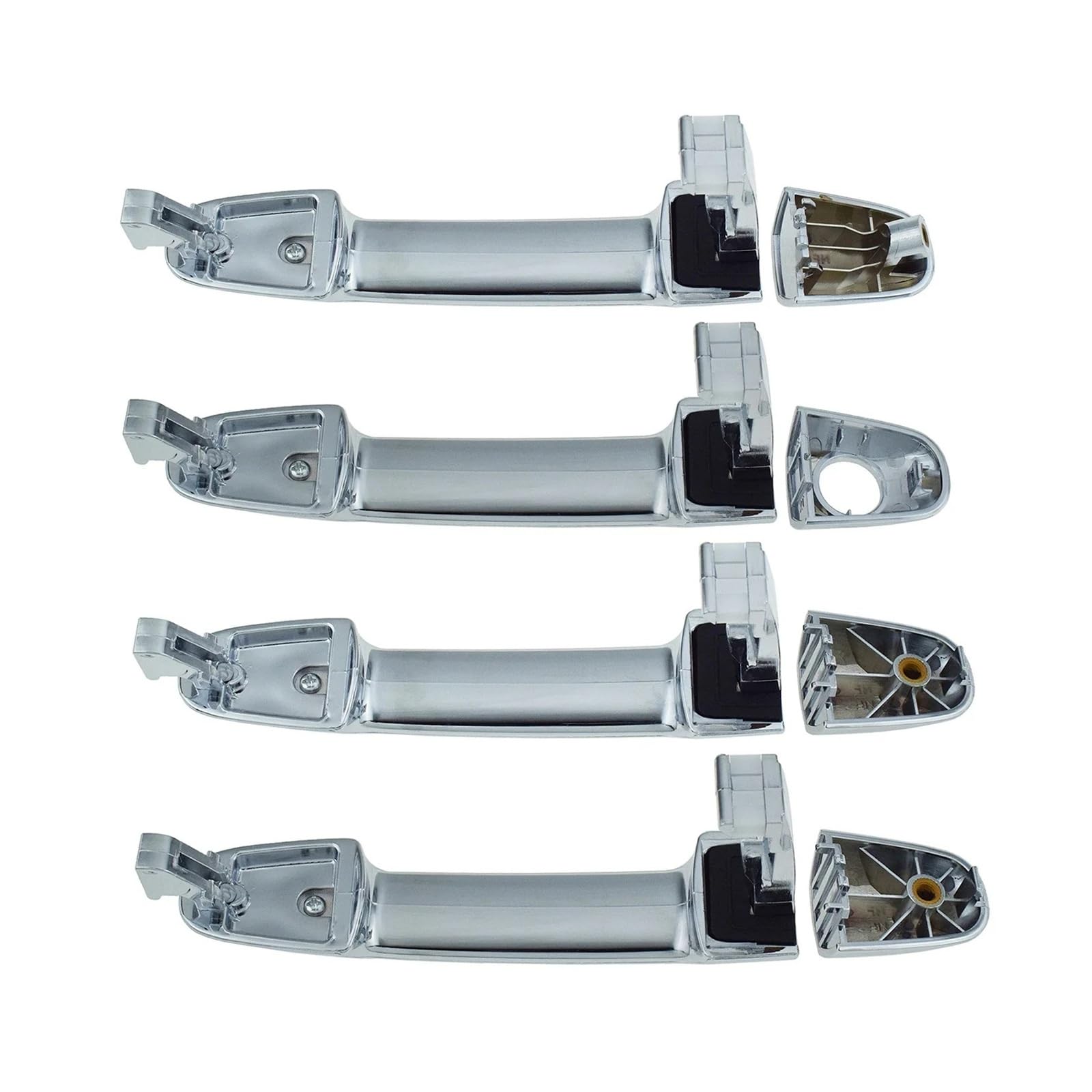 Klamka zewnętrzna do Hyundai Sonata 2006-2010 przednia lewa prawa chromowana 4 szt. 826523K000 826513K000