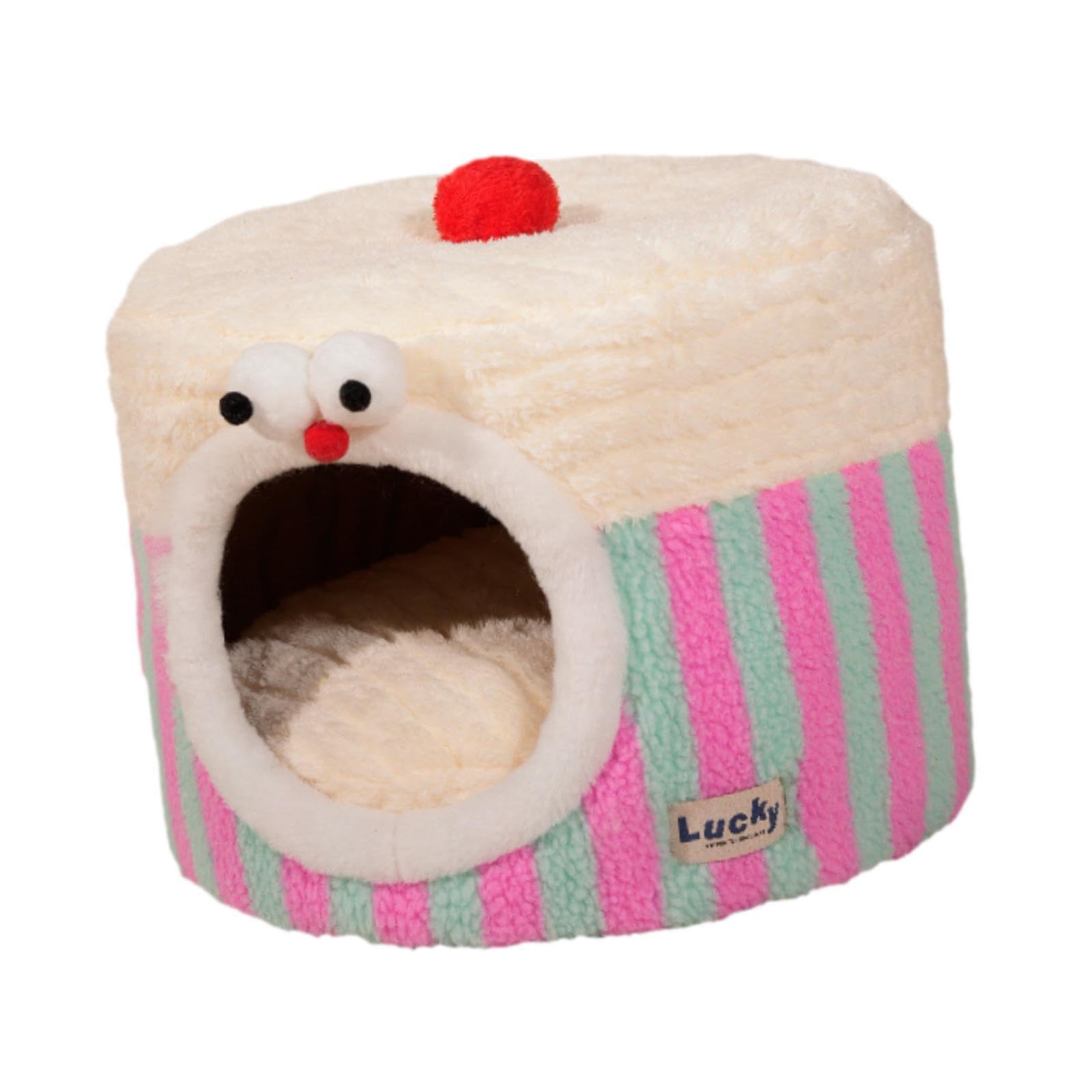 Cabane sommeil nid chaud pour chiots et chatons grand lit pour chat en peluche amovible