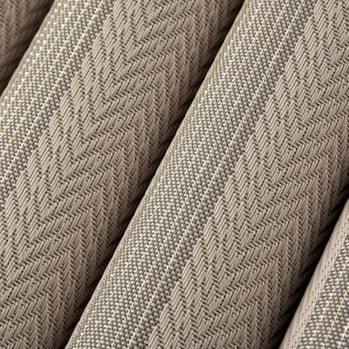 Image of Potency Table Mats Set of 4, Woven Placemate for Dining Table, Heat-Resistant Placemats Stain Resistant Anti-Skid Washable PVC Table Mats, Vinyl Placemats for Dining Kitchen Restaurant Table (31Brown)
