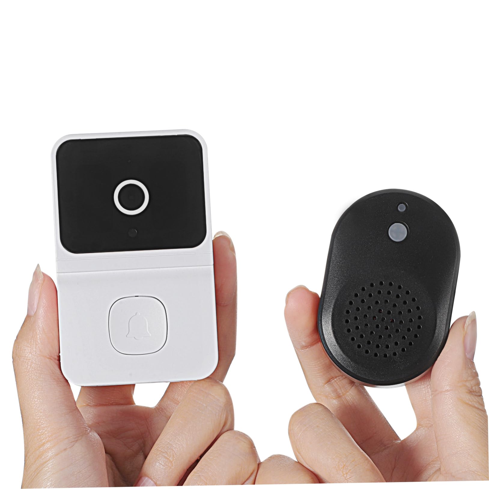 Sonnette intelligente sans fil pour bureau et maison avec vision nocturne