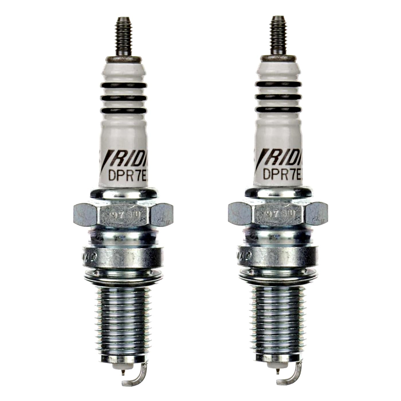 2 x Iridium Zündkerze passend für Yamaha XVS 650 Drag Star Bj. 1997-2003