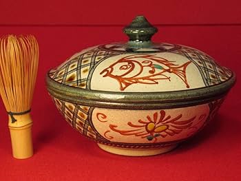 中国 赤絵 魚藻文瓶 大壷 金継ぎ直し N R5683C 中国 赤絵 魚