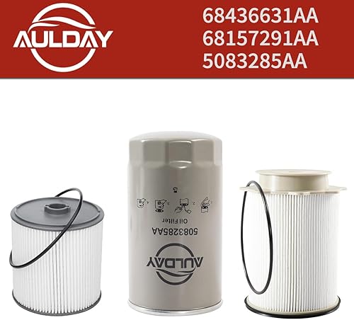 Miniatura 2 de Filtro de combustible y kit de filtro de aceite para 2019 2020 2021 2022 Dodge RAM 2500 3500 4500 5500 6.7L CUMMINS DIESEL filtro de combustible OEM