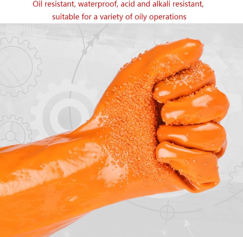 Gloves Warm Gardening Gloves, Anti-Puncture, with Extra Long Forearm Protection and Reinforced Palms and Fingertips, 10 Pairs