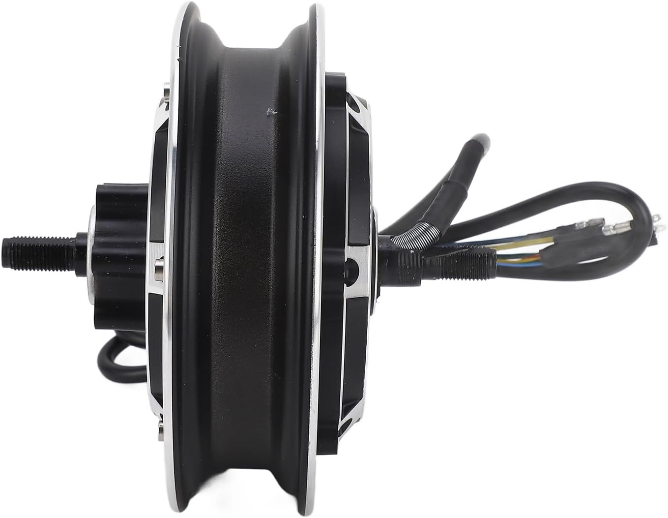48V 1000W Wheel Hub Motor, 10 Inch Electric Scooter Brushless Disc Brake Hub Motor for E Bike Modification