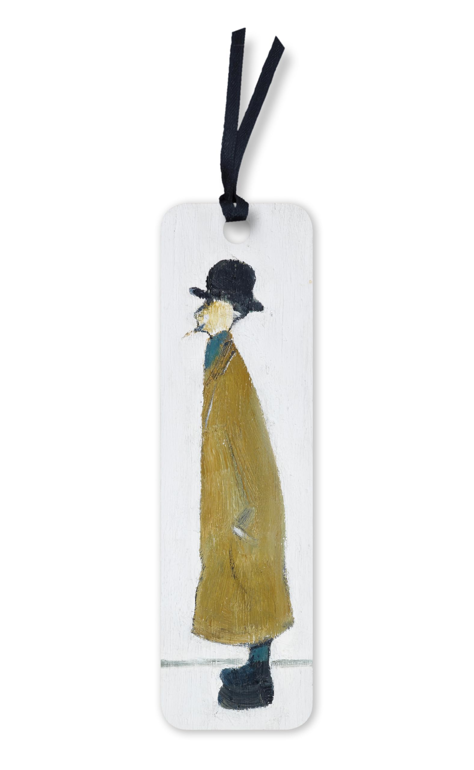 Marque-pages L.S. Lowry Gentleman en carton rigide pour livre d'art