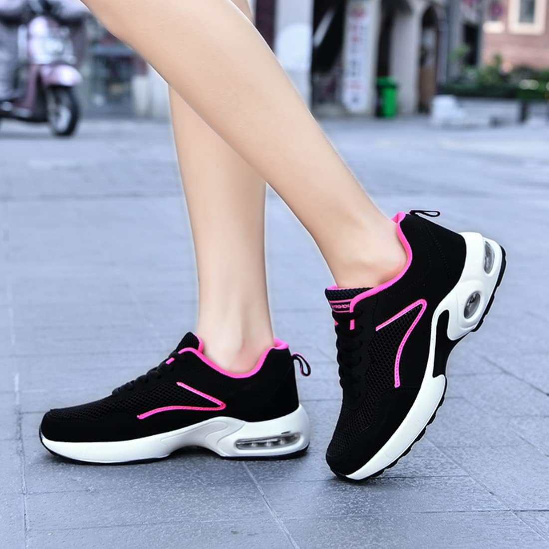 「Regibelie」レディース スニーカー ウォーキングシューズ ランニングシューズ ジョギングシューズ スポーツシューズ 人気 軽量 22.5~26.0cm