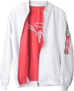 ComicSense.xyz Unisex Tokyo Revengers Reversible Anime Jacket for Men and Women, Walhalla Printed Cosplay Anime Bomber Jac...