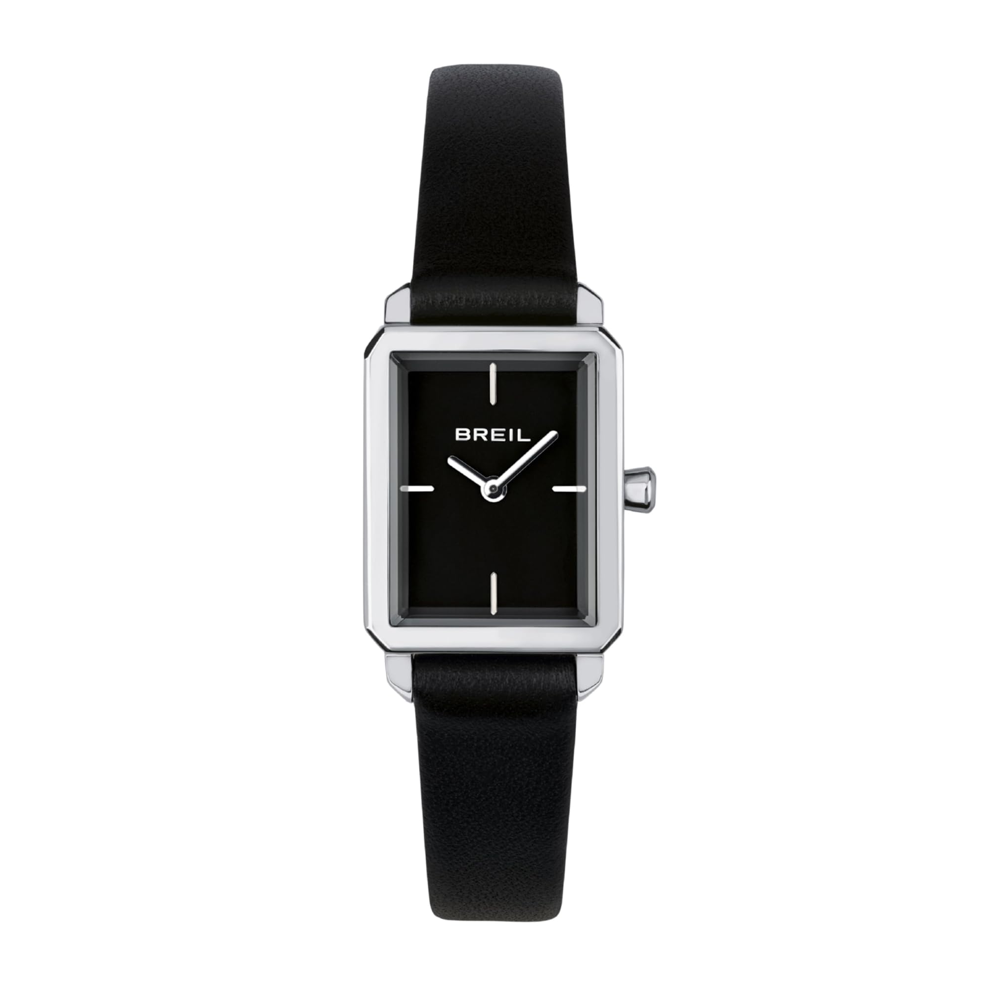 Breil Orologio DONNA CARRÉ quadrante MONO-COLORE NERO movimento SOLO TEMPO - 2 LANCETTE QUARZO e CINTURINO PELLE NERO TW2025