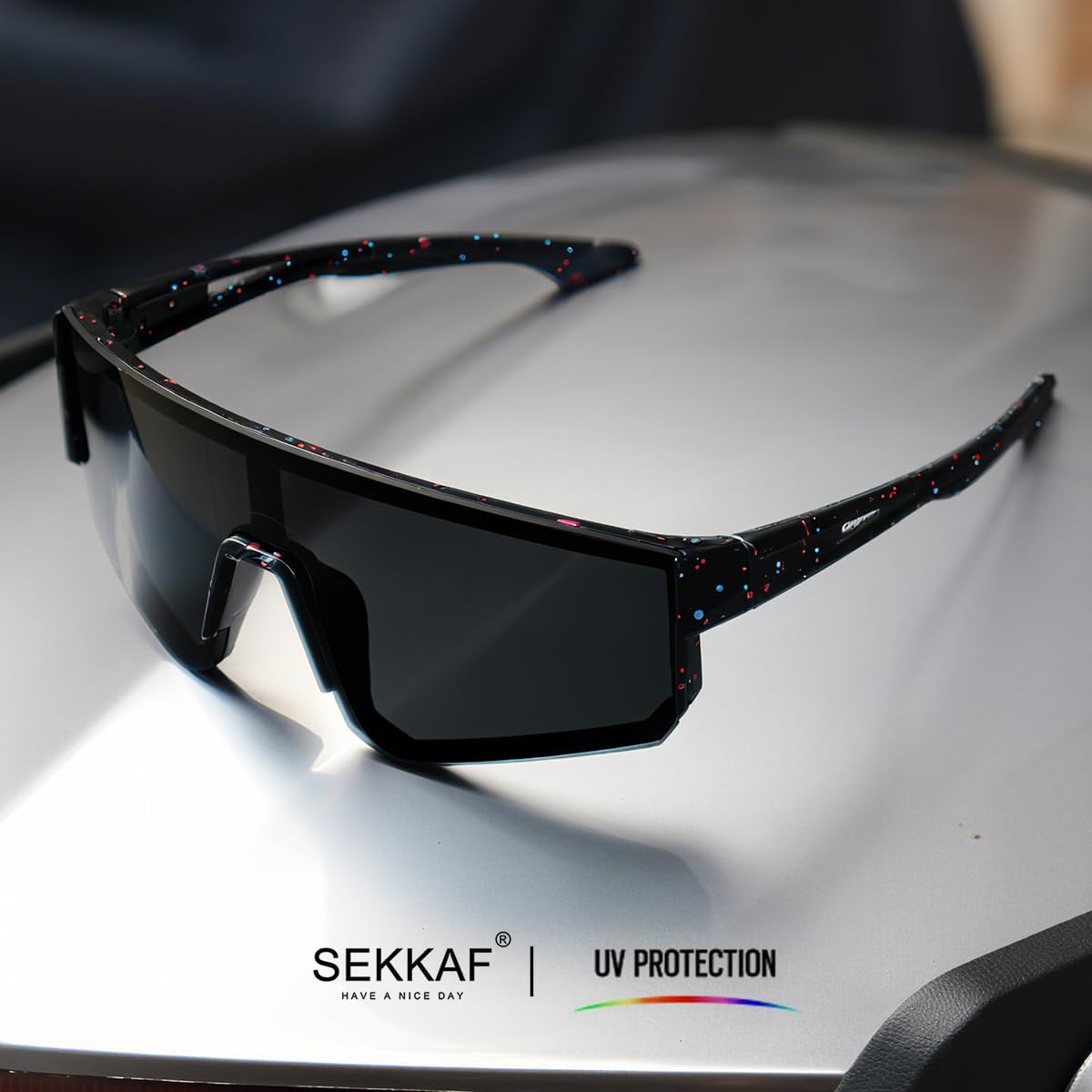 Youth Baseball Sunglasses for Boys Girls Age 6-12 Softball Cycling Sports Sunglasses for Kids Lightweight Frame - Image 2