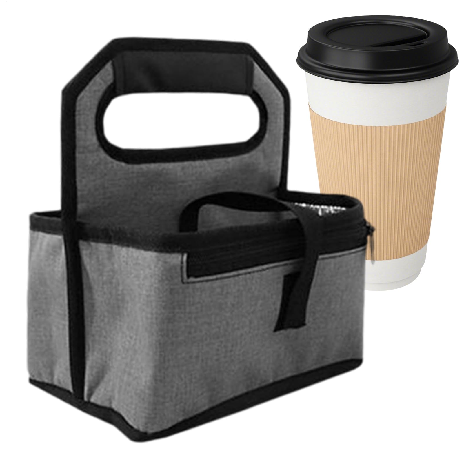 Portavasos de café portátil para tus paseos, camping y viajes diarios 8