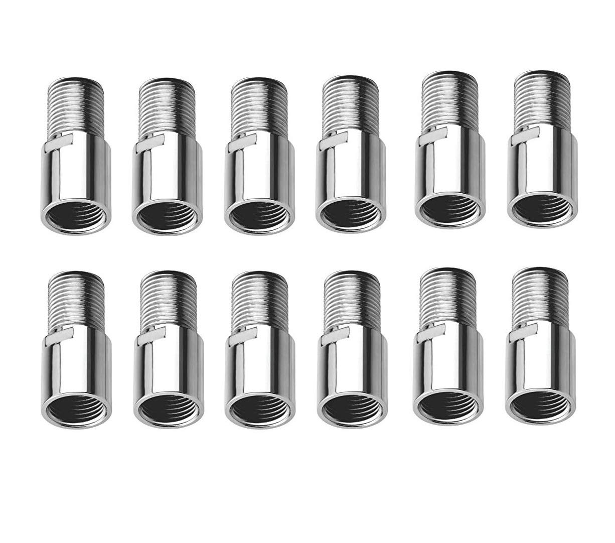 See full amazon price history chart for NEW WARE® CP Extension Nipple Brass 2 inch (Pack of 12) | Durable Chrome Finish Pipe Fitting | Silver - Ideal for Plumbing Systems NEW WARE® CP Extension Nipple Brass 2 inch (Pack of 12) | Durable Chrome Finish Pipe Fitting | Silver - Ideal for Plumbing Systems (B08QR5MN52) Amazon Price History, Amazon Price Tracker