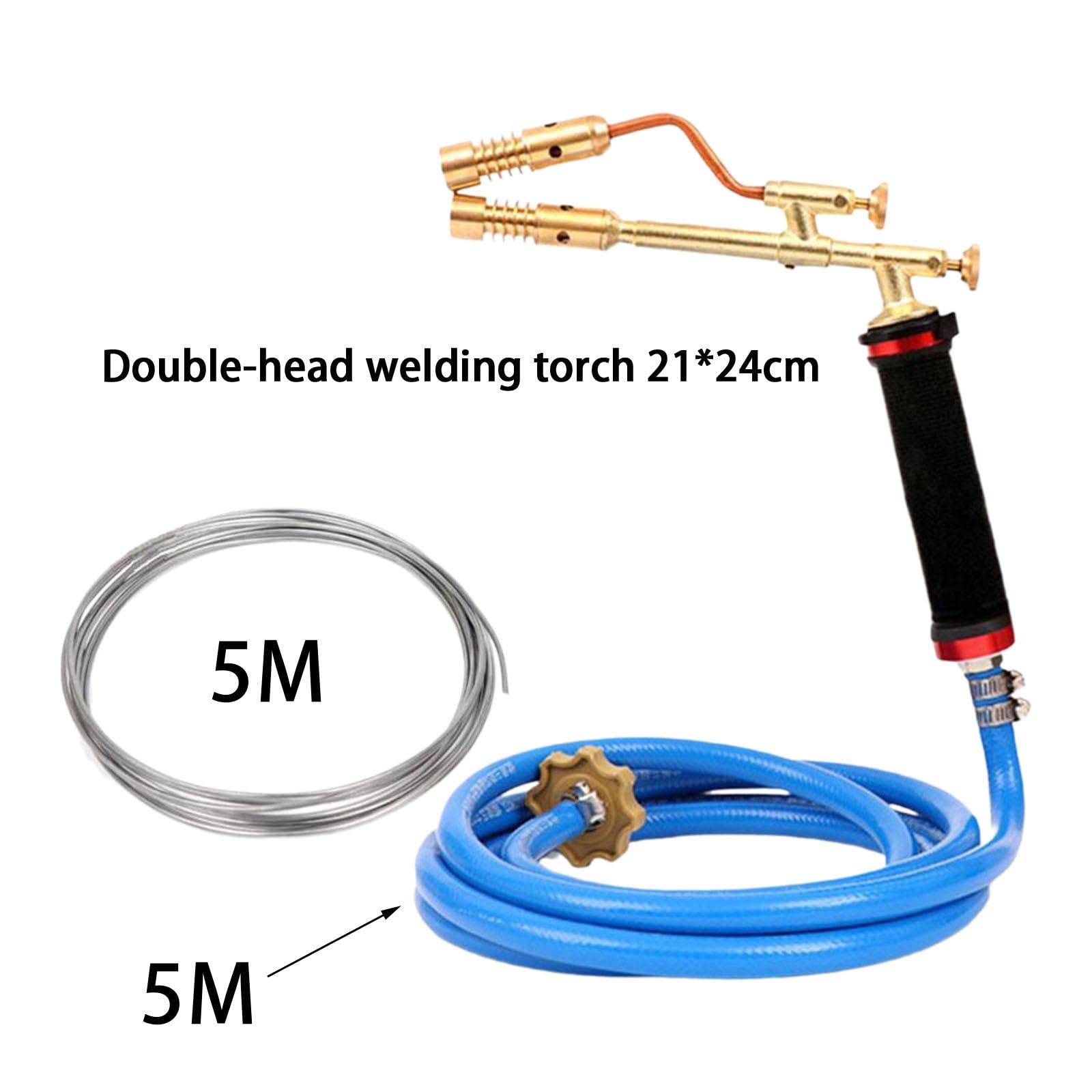 Kit de Chalumeau à Haut de Gamme pour Travaux de Soudage et de Brasage de Précision, Fil de soudure de 5 m