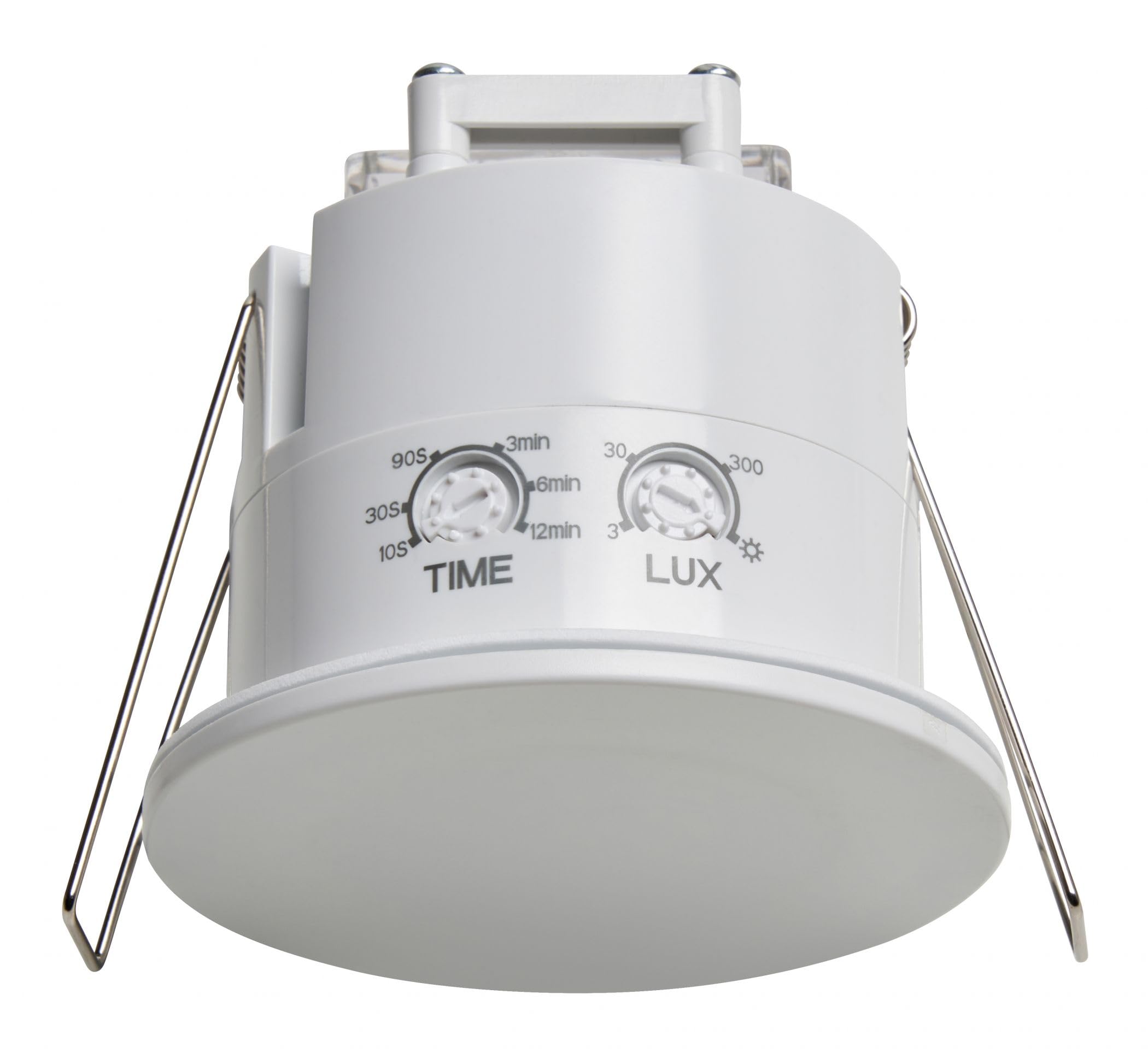 Zink White Zn-44371 Tera Recessed Pir Presence Sensor, Ip54, 2.5-3M Max, 360*