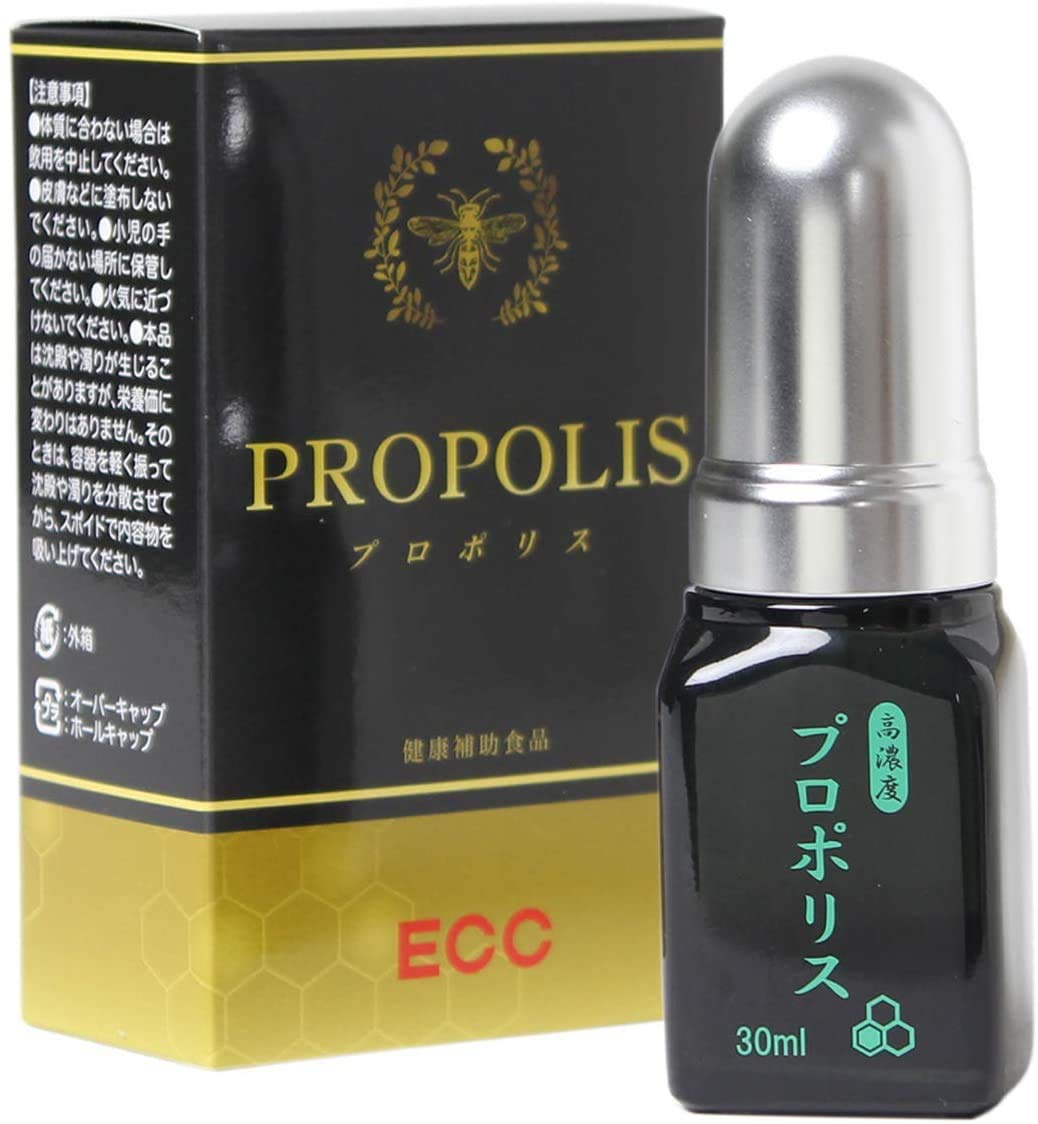 Amazon | ECC ブラジル産 グリーンプロポリス抽出液 30ml （紙箱
