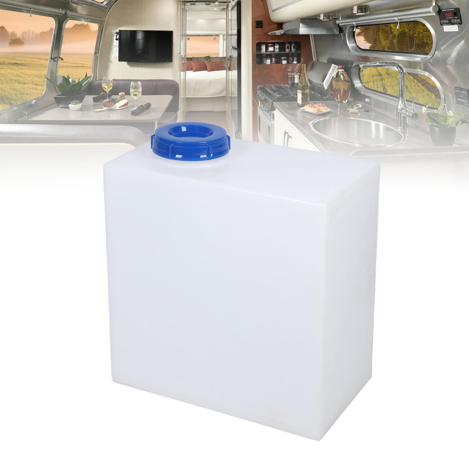 Tanque de Agua de 21 Galones para RV, Diseño a Prueba de Fugas para