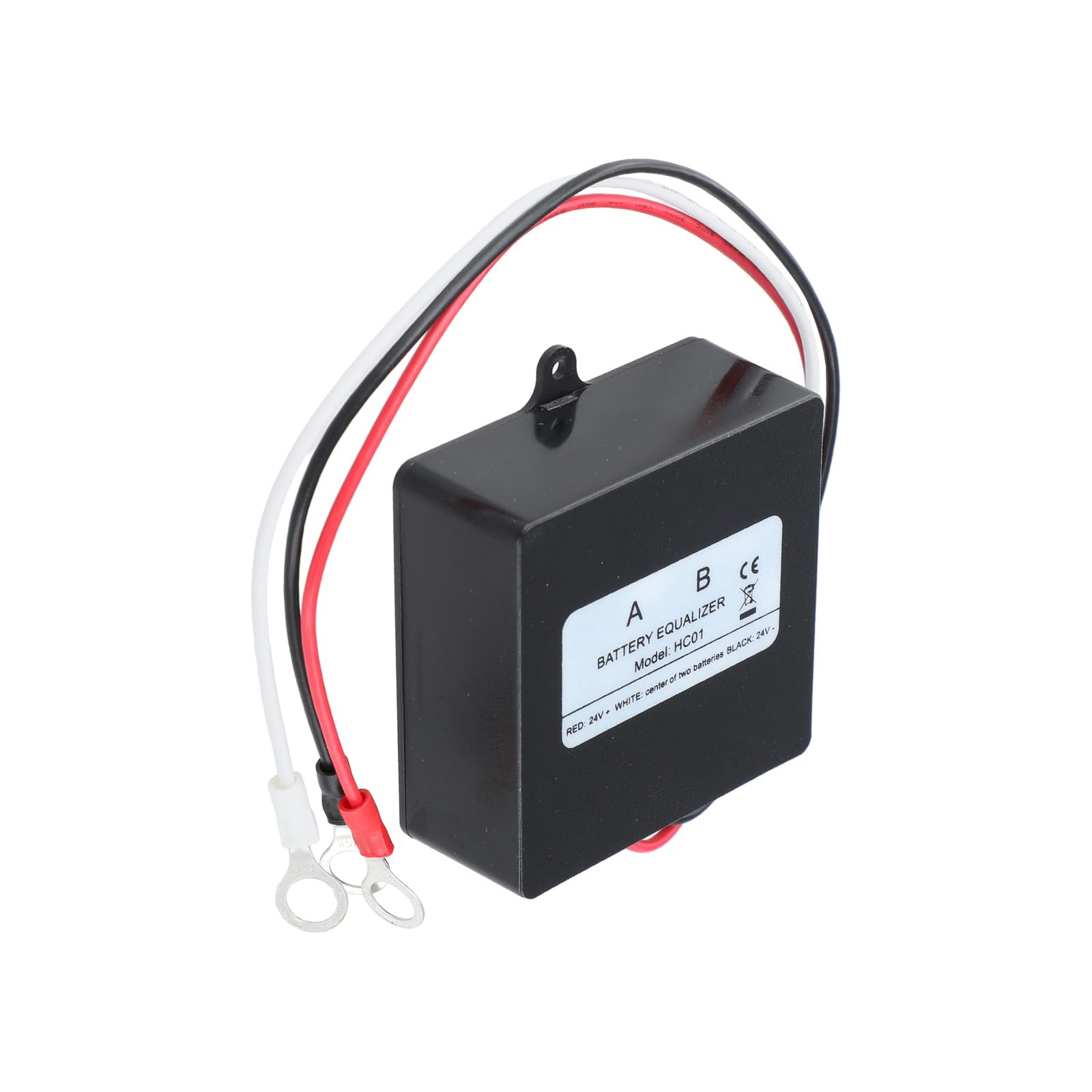Equilibrador de batería, 24 V 48 V pantalla LED ecualizador inteligente de batería, equilibrador de voltaje de carga y descarga de batería para plomo ácido, batería de litio (HA01)