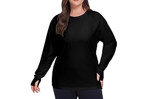 Inno Butter-Soft UPF 50+ Plus Size Workout Shirt for Women