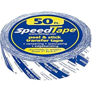 Fast Cap Laminate Tape, 2-Sided, 1 Inx50 ft, Clear (CECOMINOD016203)