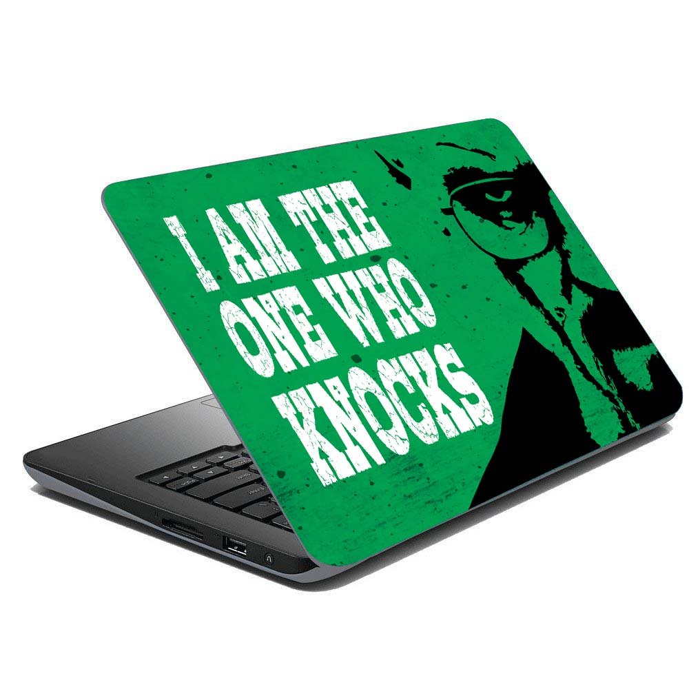 Vprint I am The One Who Knocks by Breaking Bad Laptop Skin Sticker (14 to 14.9 inch) | Typography (B077QFNYTP) Amazon Price History, Amazon Price Tracker