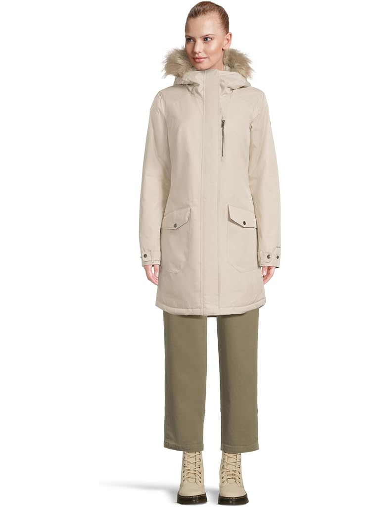 Gray Columbia Suttle Mountain™ Long Insulated Jacket