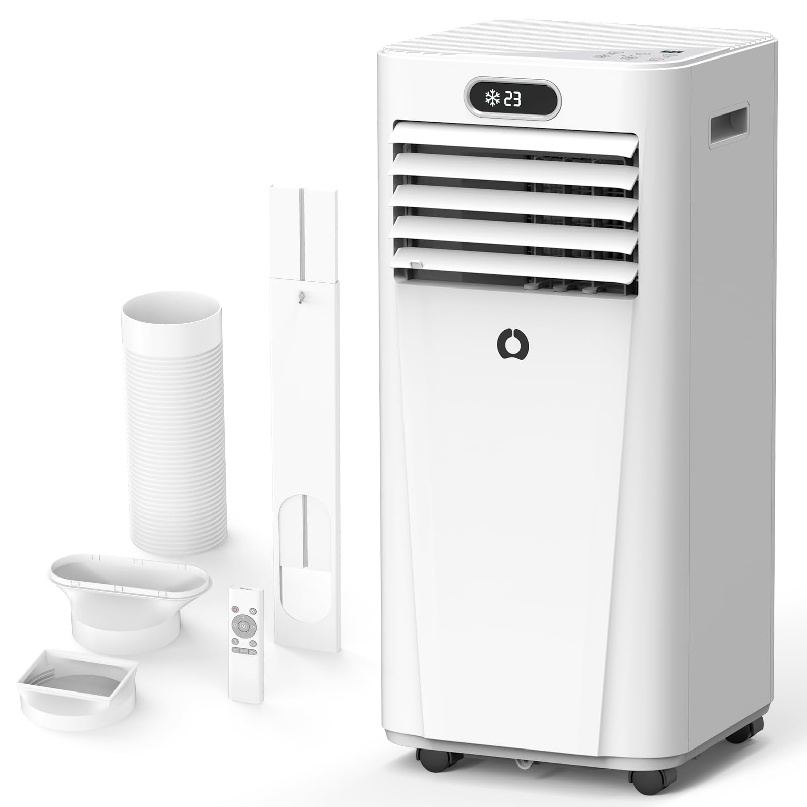 Photo 1 of Portable Air Conditioners,10,000 BTU 3-in-1 Portable AC unit for Rooms up to 450 Sq. Ft, Featuring 24H Timer, Smart Sleep Mode, Window Kits Included, Perfect for Bedrooms, Kitchens, and Apartments