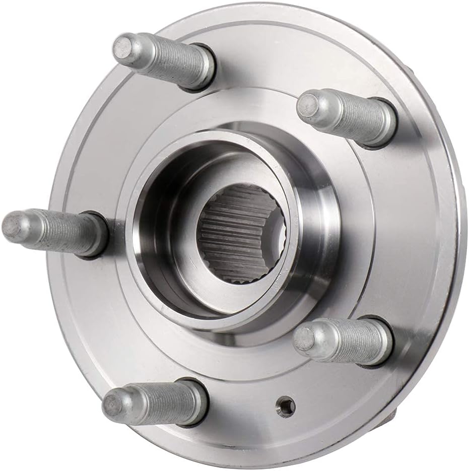 cciyu 513282 Wheel Hub and Bearing Assembly Replacement for fit 2010-2014 for Cadillac CTS,2010-2014 for Chevrolet Camaro Wheel Hubs with ABS 5 Lugs (2)