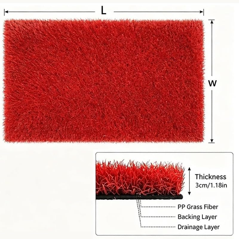 Gazon artificiel de 3 cm pour balcon et terrasse ombragée - 2