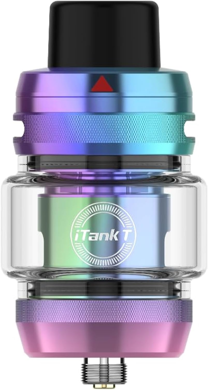 Vaporesso iTank T, Adjustable Airflow Control, Top-Filling System, Sleek & Compact Design, Long Lasting, Leak Proof, 2ml Cartridge Capacity, No Nicotine (Rainbow)
