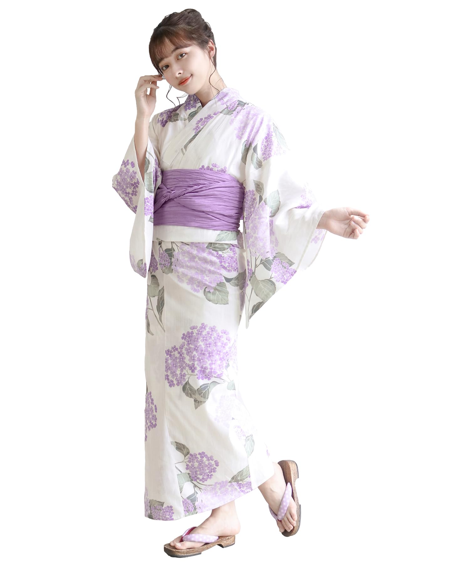 Amazon | [KYOETSU] [キョウエツ] 浴衣セット 変わり織 生成り 二部式