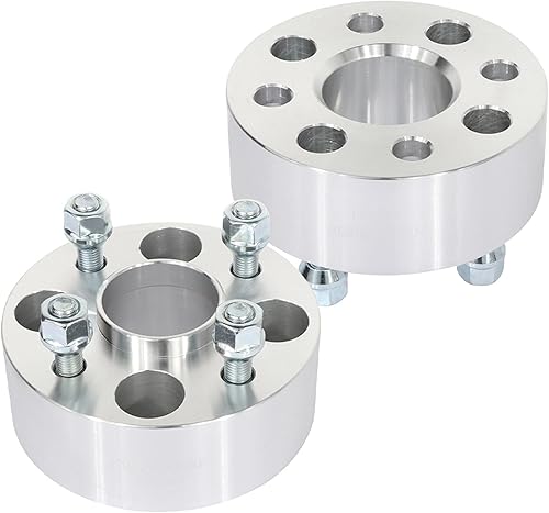 SCITOO Adaptadores espaciadores de rueda de 2 pulgadas 0.157x3.937 in 0.157 x 3.937 in a 0.157 x 3.937 in 12 x 1.5 orificios de 2.209 in adaptadores