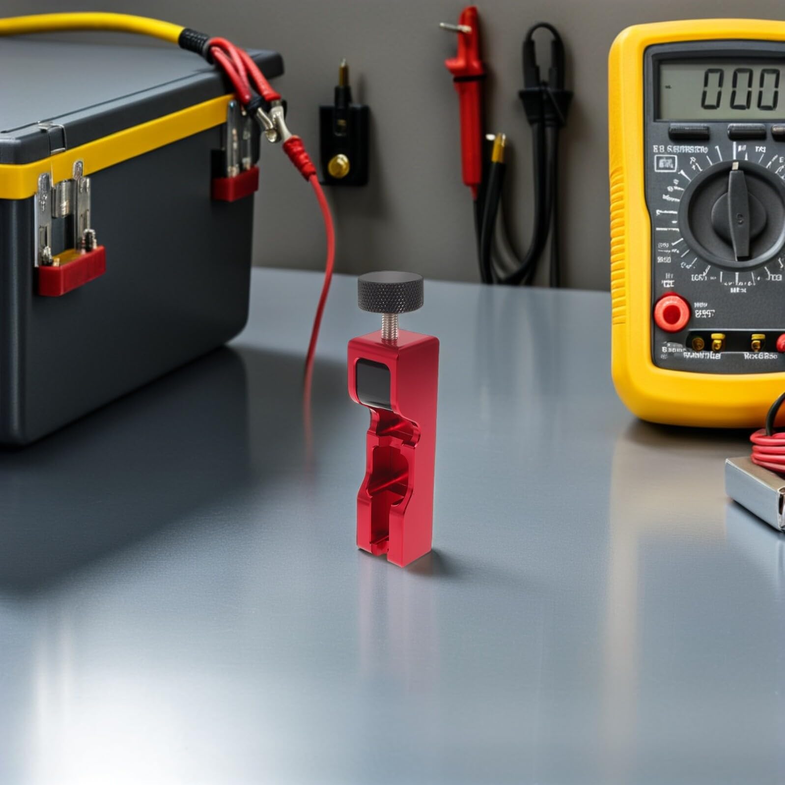 NUOBESTY Strumento per Regolazione della Distanza delle Candele con Misuratore della Distanza e Spessimetro Kit di Strumenti per Candele Auto Parti di Ricambio per Manutenzione del Motore