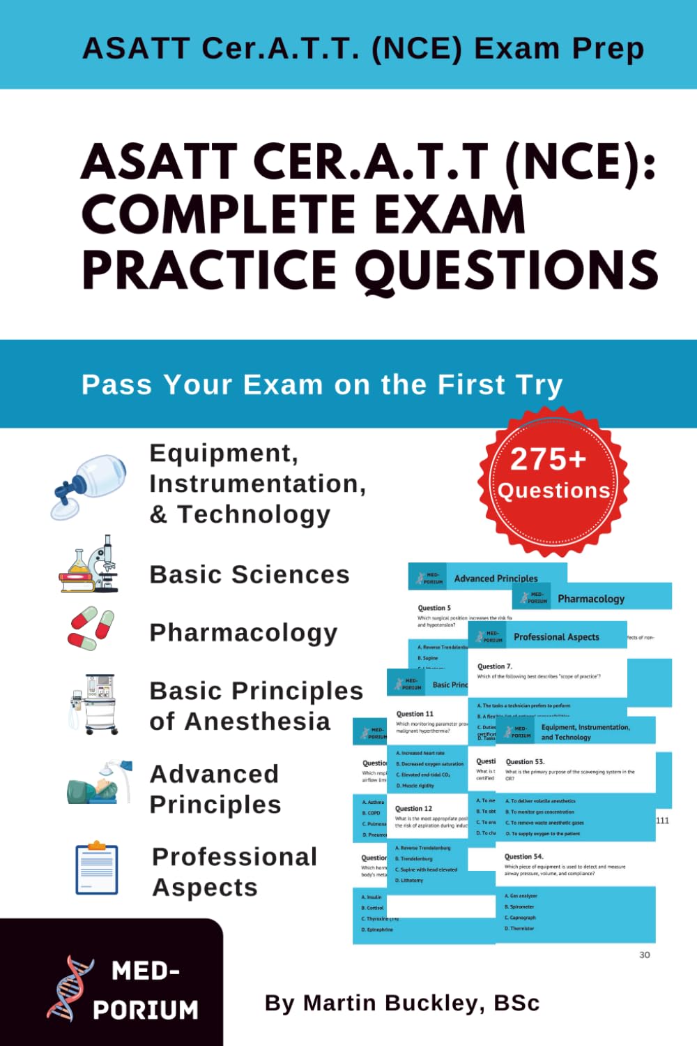 Complete ASATT Cer.A.T.T. (NCE) Exam Preparation: 275+ Multiple Choice Questions