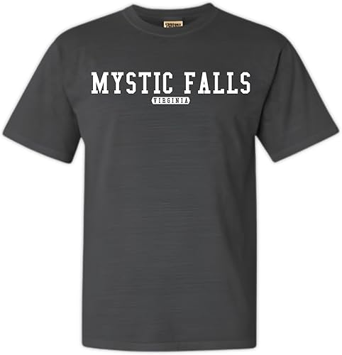 Miniatura 6 de Mystic Falls - Camisetas de Virginia con capucha, ropa de Mystic Falls, camisetas para mujeres y hombres, camisetas TVD, camisetas gráficas de