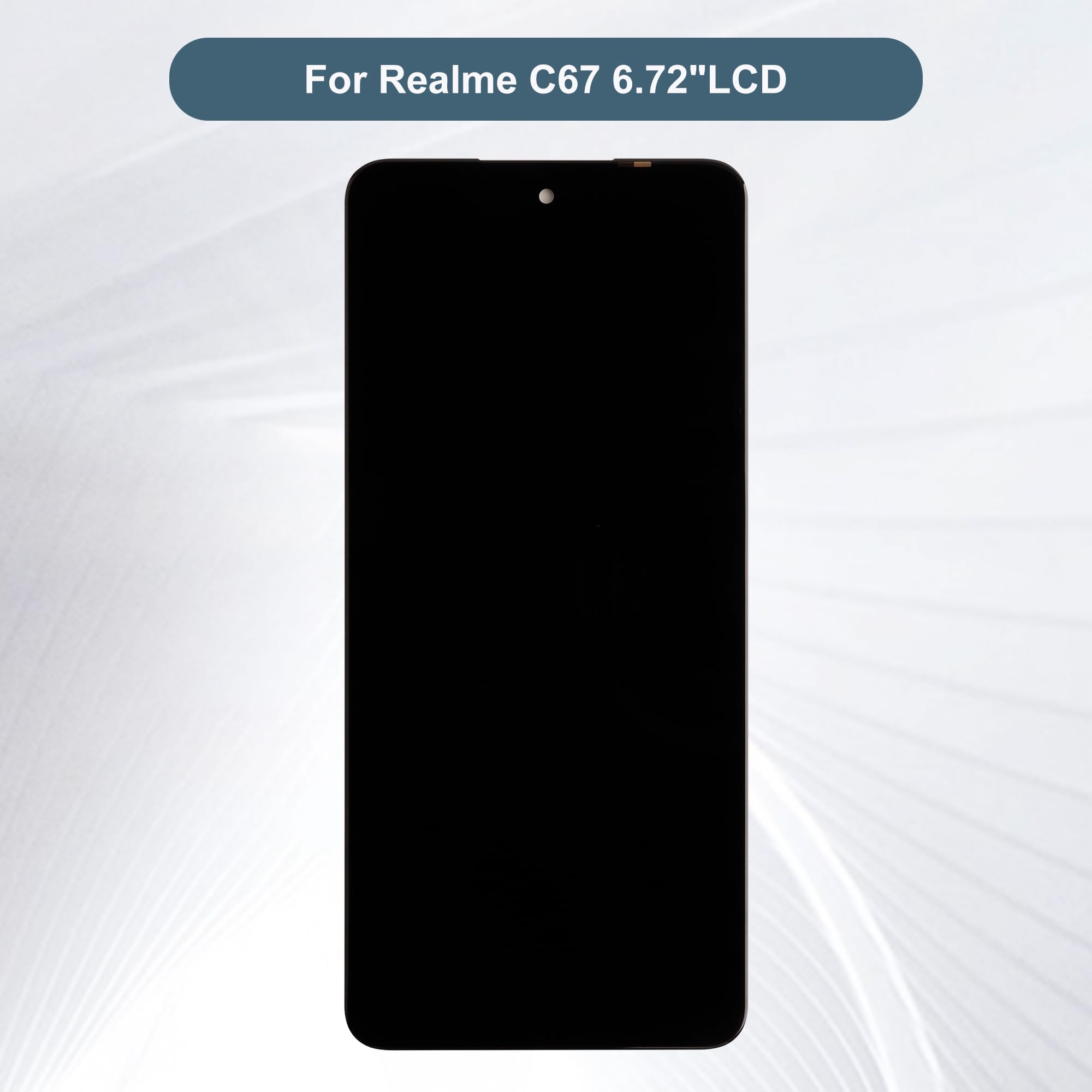 Display LCD di Ricambio Compatibile con Realme C67 (Senza Cornice RMX3890 Display LCD da 6,72 Pollici Touch Screen con Strumenti